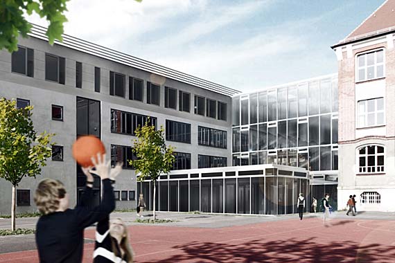 Aufstockung Erweiterung Neubau Adam-Kraft-Realschule