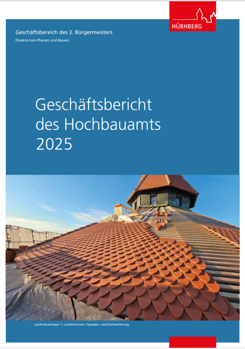 Hochbauamt Geschäftsbericht 2025 © Stadt Nürnberg/Hochbauamt