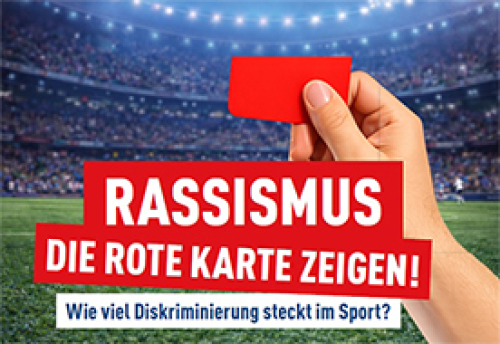Plakat Rote Karte Gegen Rassismus 2026 Ausschnitt2 © Integrationsrat Nürnberg