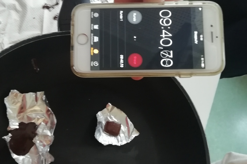 Wahlfach Experimentieren 01 - Wettbewerb Schokolade