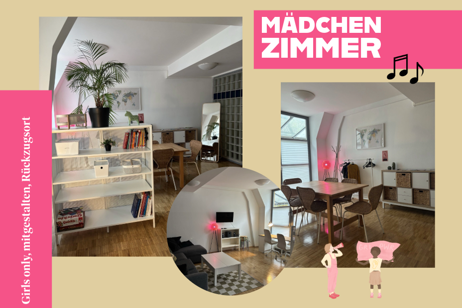 KiJH Gost Mädchen-Zimmer, Bild © Philipp Hautmann / Celine Scheiner / Stadt Nürnberg