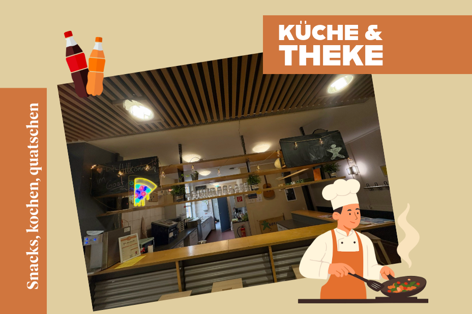 KiJH Gost Küche & Theke, Bild © Philipp Hautmann / Celine Scheiner / Stadt Nürnberg