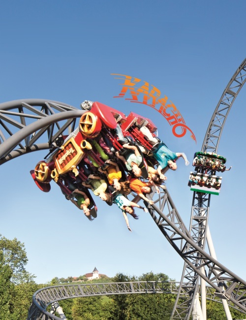 Achterbahn Erlebnispark Tripsdrill