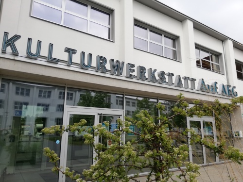 Kulturwerkstatt Auf AEG Haupteingang