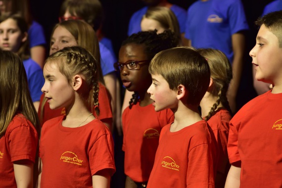Kinderchor Mini beim Jahreskonzert 2019