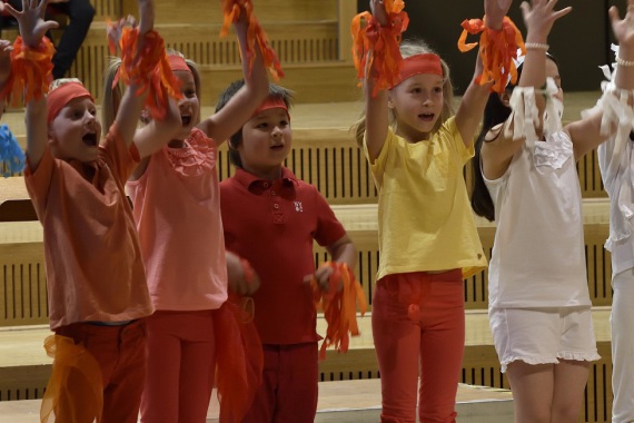Der Vorchor auf dem Jahreskonzert 2016