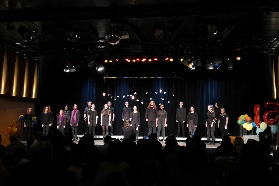 Jugend 07.03. auf der Bühne, Bild © Katharina Baatz / Musikschule Nürnberg