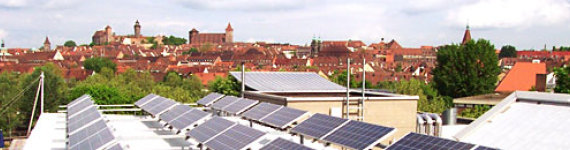 Solardach in Nürnberg
