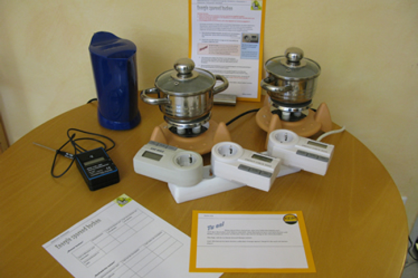 Energiesparendes Kochen, Bild © Foto: Pädagogisches Institut