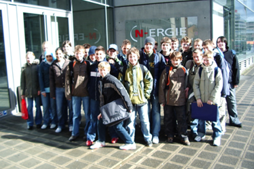 Gruppenfot der Energieberater, Bild © Bild: Pädagogisches Institut Nürnberg