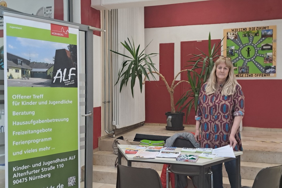 Infotafel ALF, Bild © Jugendamt Stadt Nürnberg