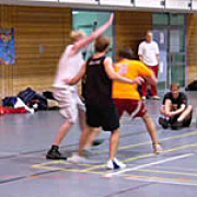 Hallen-Basketball beim Mitternachtssport
