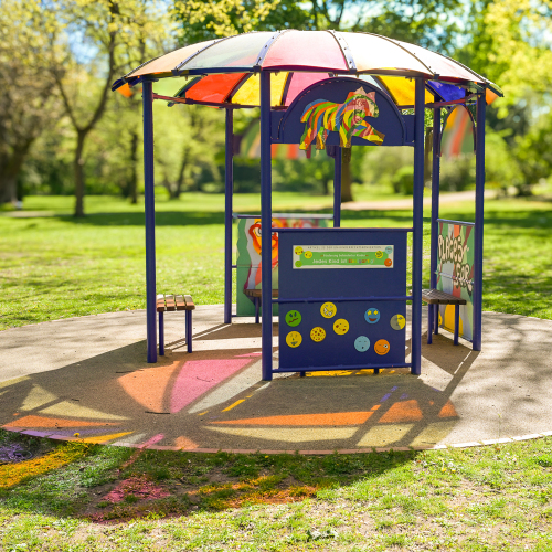 Straße der Kinderrechte Nürnberg, Station 10, Regenbogenpavillon
