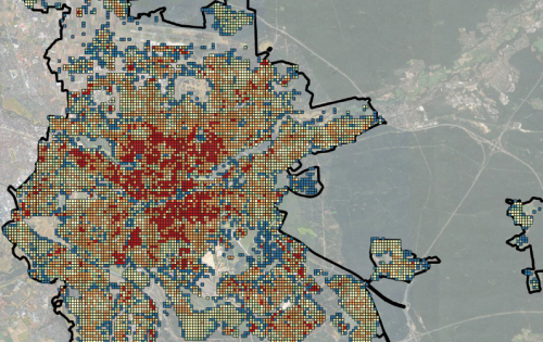 Kommunaler Wärmeplan © IREES GmbH / Stadt Nürnberg
