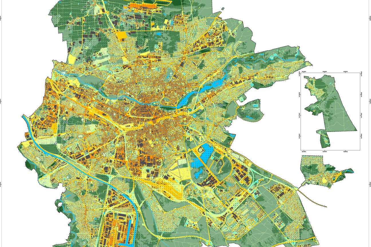 Klimaanalysekarte - schwacher KW (2031-2060)
