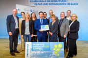 Preisverleihung Klimaaktive Kommune 2019 für CO2-Fasten-Challenge der Metropolregion Nürnberg