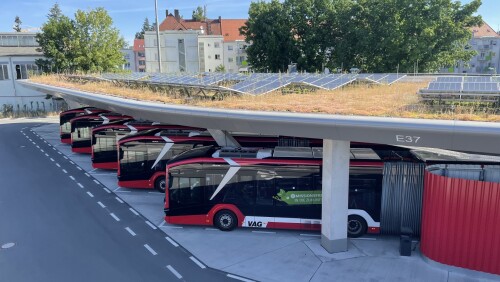 e-Bus-Port der VAG © Claus Felix / VAG