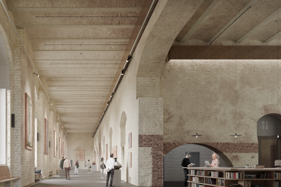 Kongresshalle_Ermoeglichungsraeume_Ausstellungsbereich, Bild © Computergrafik / Georg Reisch GmBH & Co. KG + LRO GmbH & Co. KG