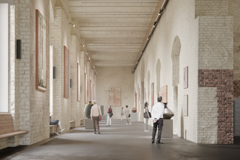 Kongresshalle_Ermoeglichungsraeume_Ausstellungsflaechen, Bild © Computergrafik / Georg Reisch GmbH & Co. KG + LRO GmbH & Co. KG