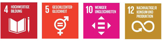 Icons für nachhaltige Entwicklungsstrategie