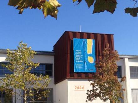 Foto vom Kultur·büro Muggenhof von außen., Bild © Kulturbüro Muggenhof / Stadt Nürnberg