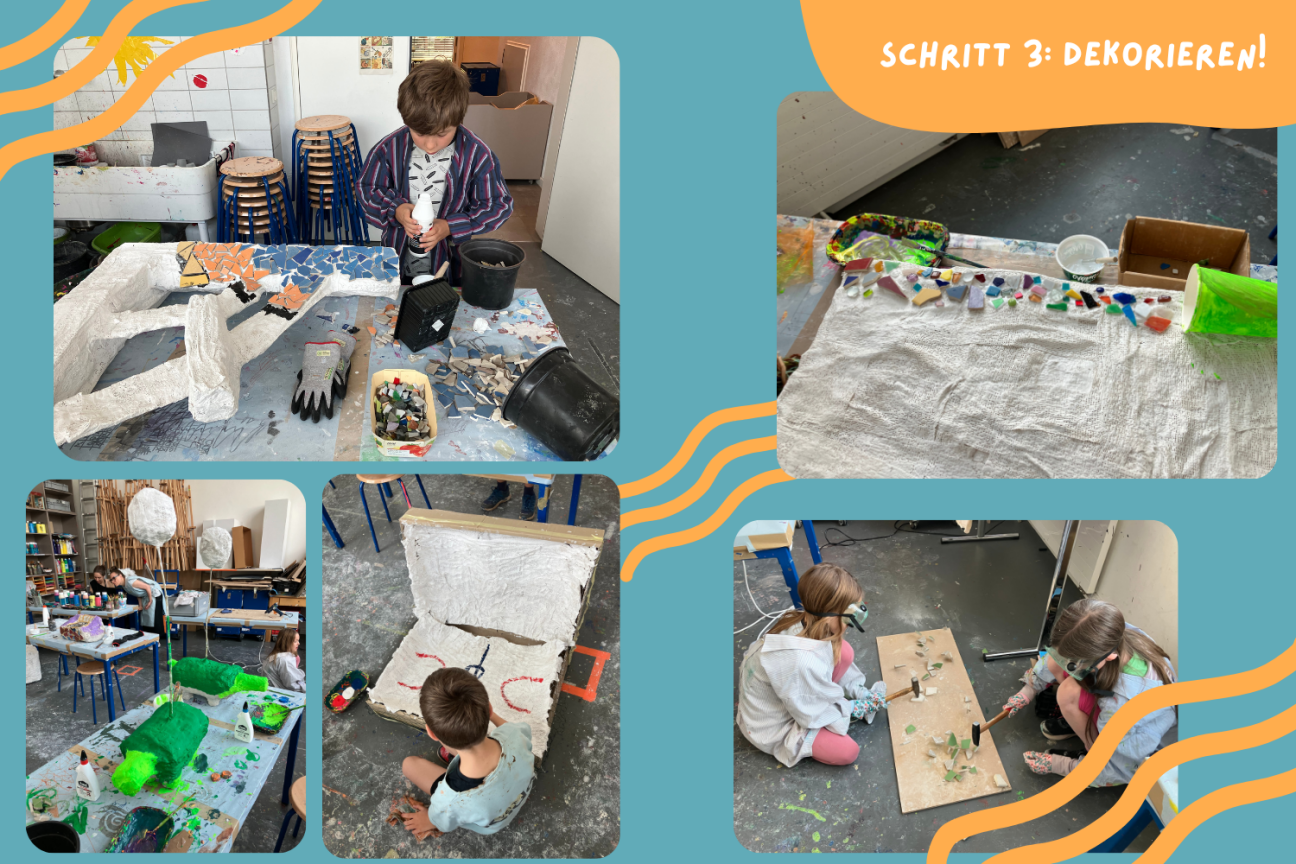 Bild © KinderKunstRaum / Stadt Nürnberg Sommerferien im KKR, Bild © KinderKunstRaum / Stadt Nürnberg