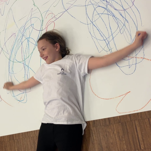 Pfingstferienprogramm Kunst in Bewegung © KinderKunstRaum / Stadt Nürnberg