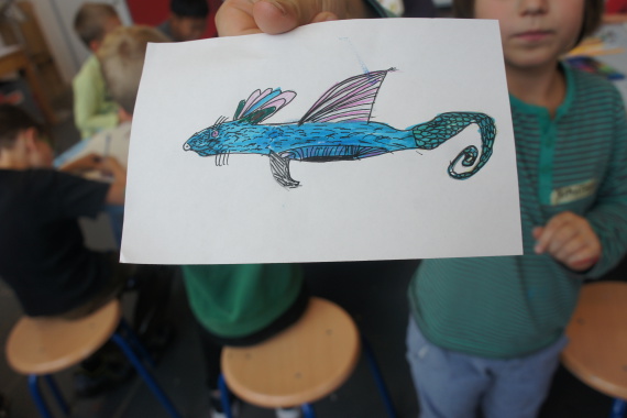Fisch Kreativklasse Kinderkunstraum
