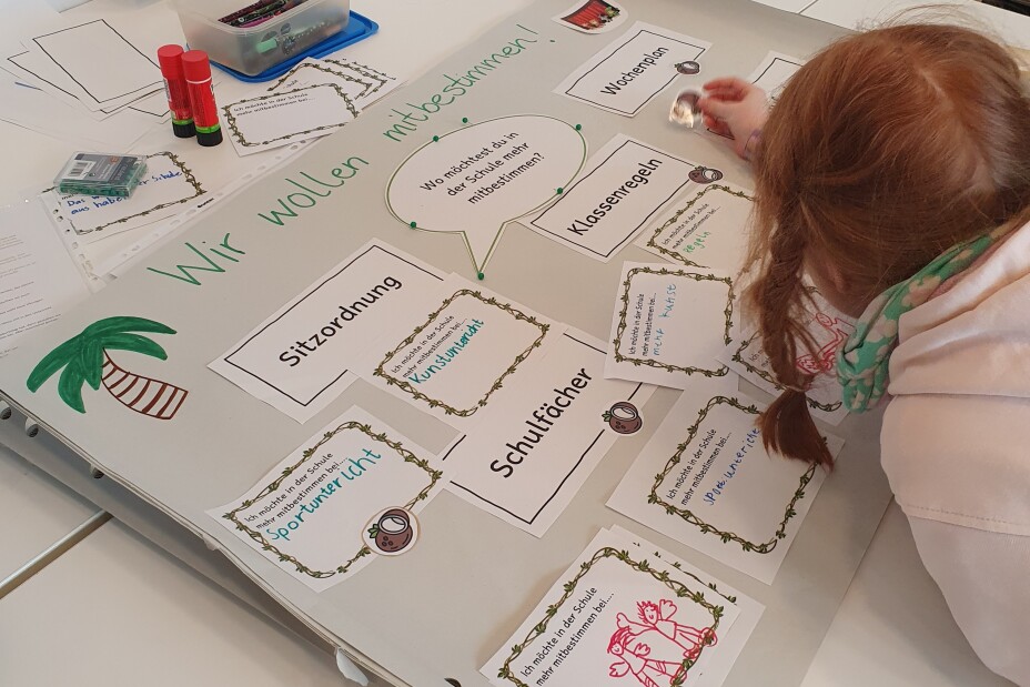 KinderUni-Horttag 2024 Mitbestimmen in der Schule, Bild © Stabsstelle Kinderkultur / Stadt Nürnberg