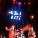 Konzert mit Jazzmusikern auf Bühne