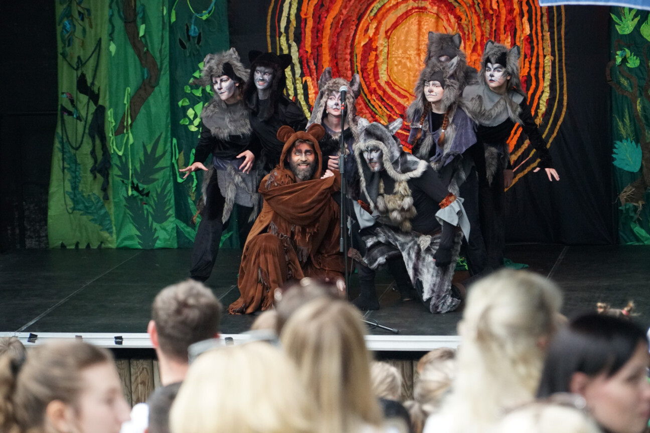 Kinder- und Jugendschauspielgruppe Beschketnyky.DE mit dem Stück Das Dschungelbuch  / Мауглі  - in ukrainischer Sprache!, Bild © Jonathan Kraus