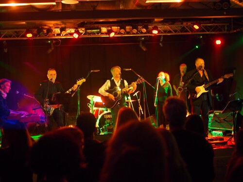 Die Crawlers auf der Bühne