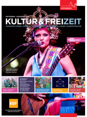 Cover des Programmhefts Kultur und Freizeit für September bis Dezember 2023