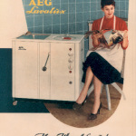 AEG 1950 Waschmaschinenwerbung