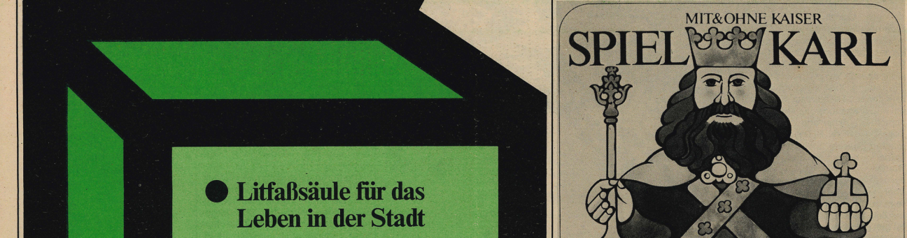 Titelbild der ersten Ausgabe der "Freizeitkiste" des Amts für kulturelle Freizeitgestaltung aus dem Jahr 1978
