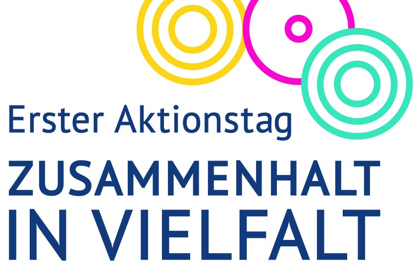 Logo des Aktionstags Zusammenhalt in Vielfalt