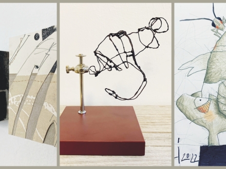 Foto von einem Kunst·objekt in einer Ausstellung., Bild © Carolin Rühlow, Susanne Zech, Tine Zech