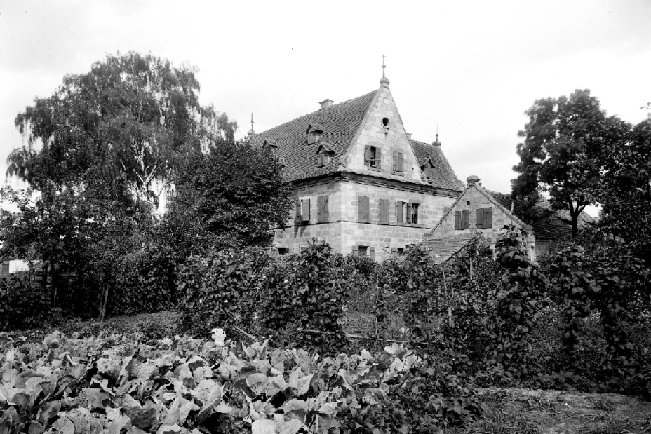 Schloss Almoshof 1924, Bild © Stadtarchiv Nürnberg