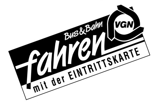 Eintrittskarte Fahrkarte im VGN