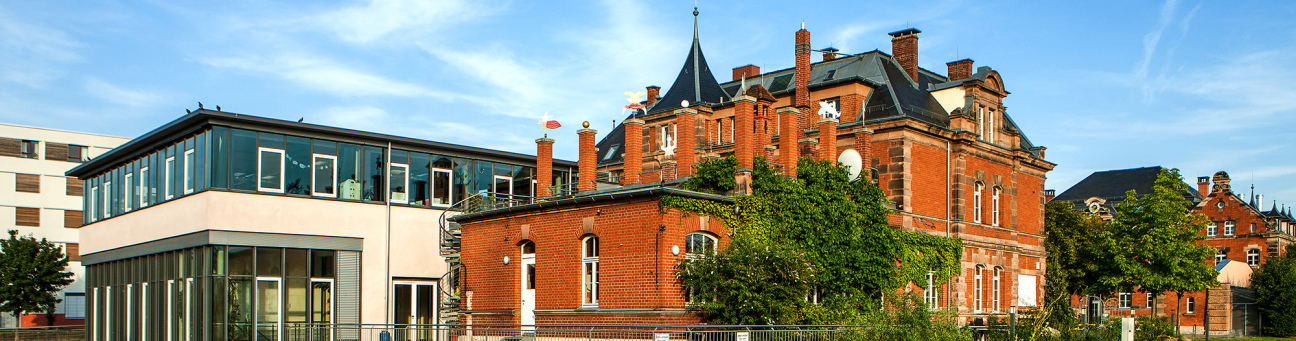 Ansicht der Villa Leon