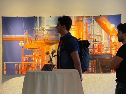 Foto von einer Ausstellung von Irena Egelkraut., Bild © Irena Egelkraut