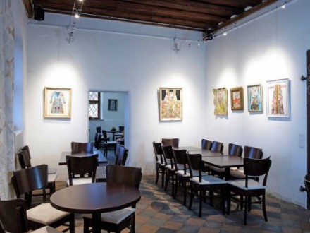 Foto vom Kunst·café im Kultur·laden Schloss Almoshof von innen., Bild © Patrick Wolfmar