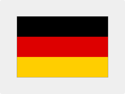Das Bild zeigt die Flagge von dem Land Deutschland.