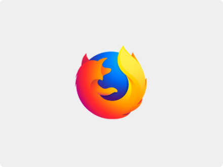 Das Bild zeigt das Symbol vom Browser: Firefox.