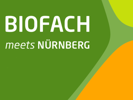 Logo von der Veranstaltung: Bio·fach meets Nürnberg 2026., Bild © Gerhard Illig / Stadt Nürnberg