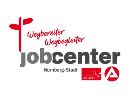 Das Bild zeigt das Logo vom Job·center Nürnberg-Stadt.