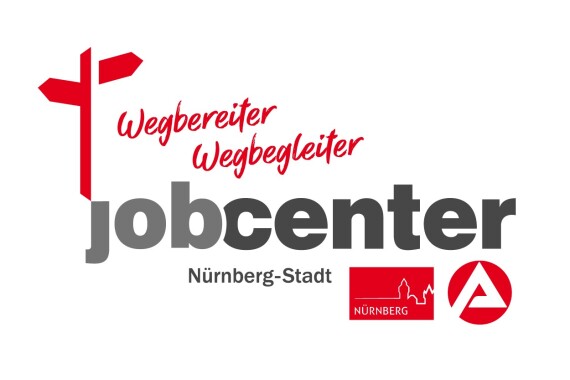 Das Logo vom Job·center Nürnberg-Stadt.