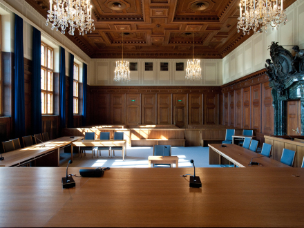 Foto vom Saal 600 im Memorium.