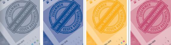 Cover Farben Nürnberger Wochen gegen Rassismus 2017-2020