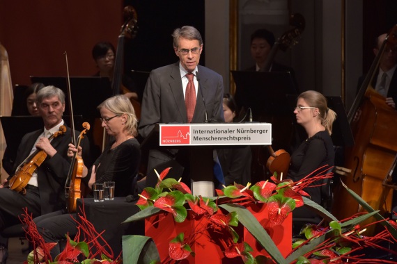 Presentation of the 2017 Nuremberg International Human Rights Award